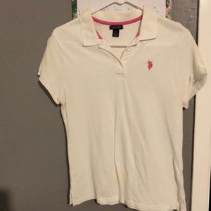 White US Polo Assn. polo